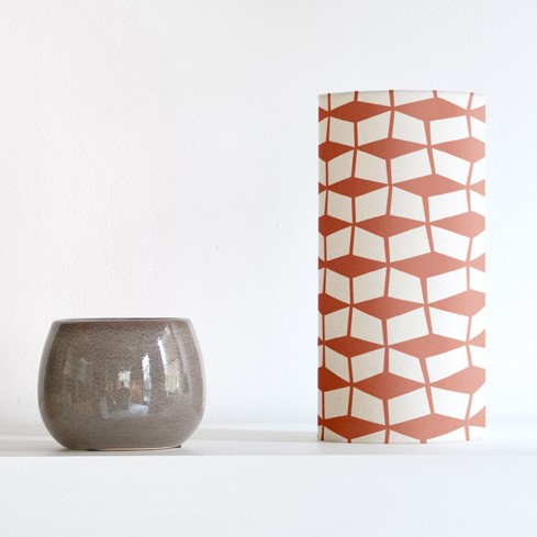 article mademoiselle dimanche mouvant terracotta lampe de table Influences VcommeSamedi